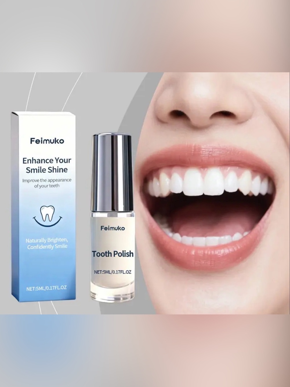 Tooth Polish Teeth Brightening Serum (3pack) – White